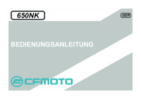 Bedienungsanleitung Handbuch CFMOTO 650650NK